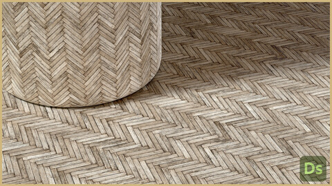 Herringbone floor