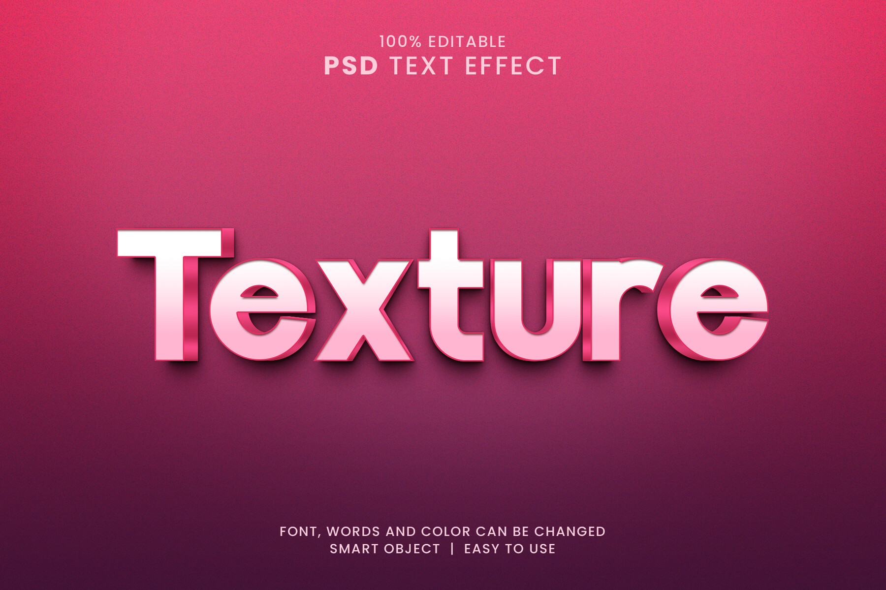 Artstation 3d Texture Psd Fully Editable Text Effect Layer Style Psd Mockup Template Artworks