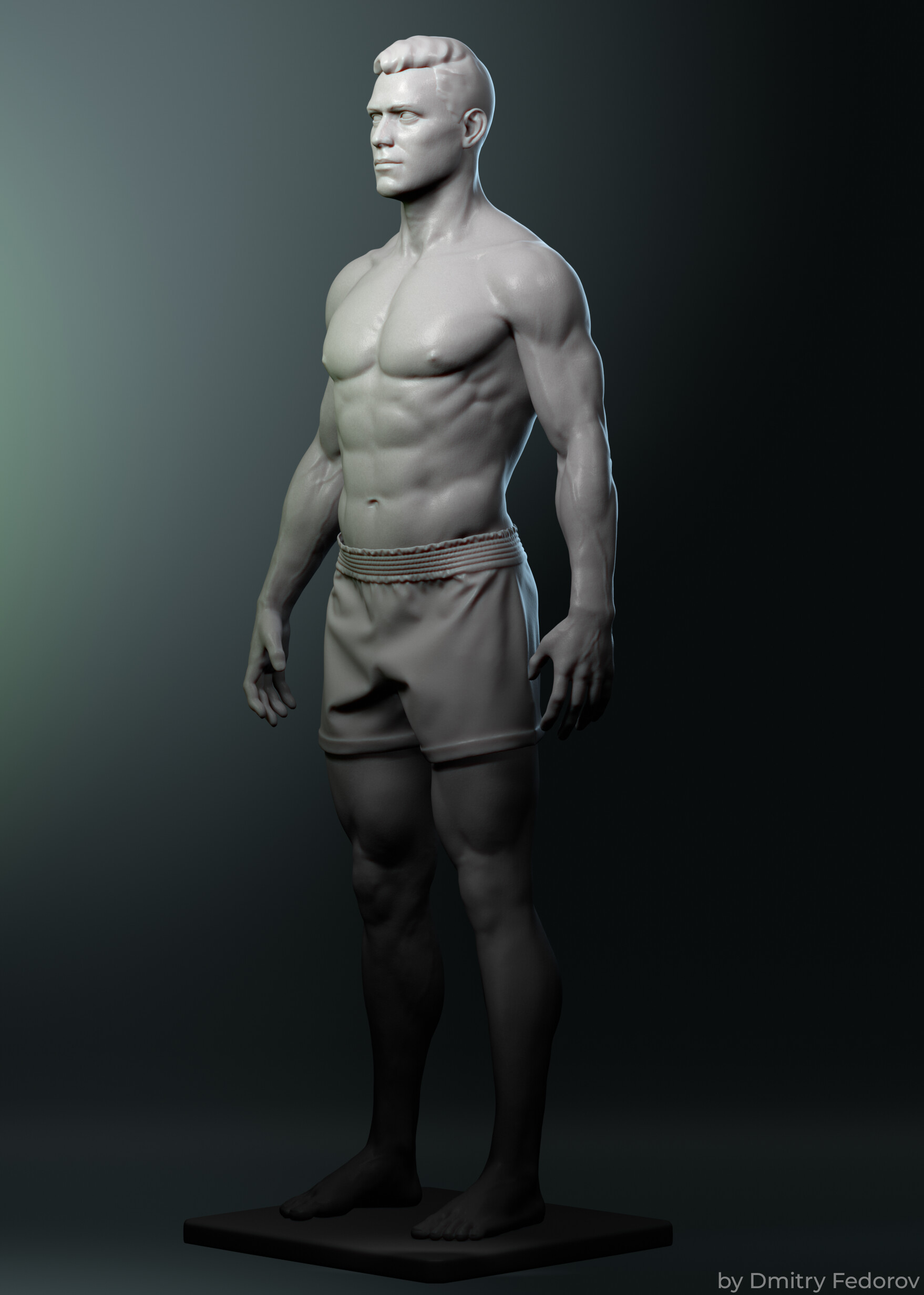 ArtStation - R15 Realistic Male Body