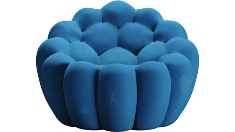 BLUE BUBBLE ARMCHAIR