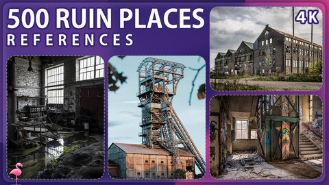 500 Ruin Places Reference Pack – Vol 1