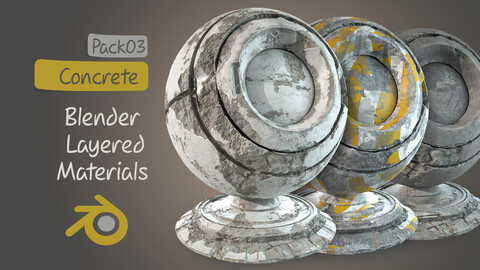 Blender Layered Materials_Concrete_pack03