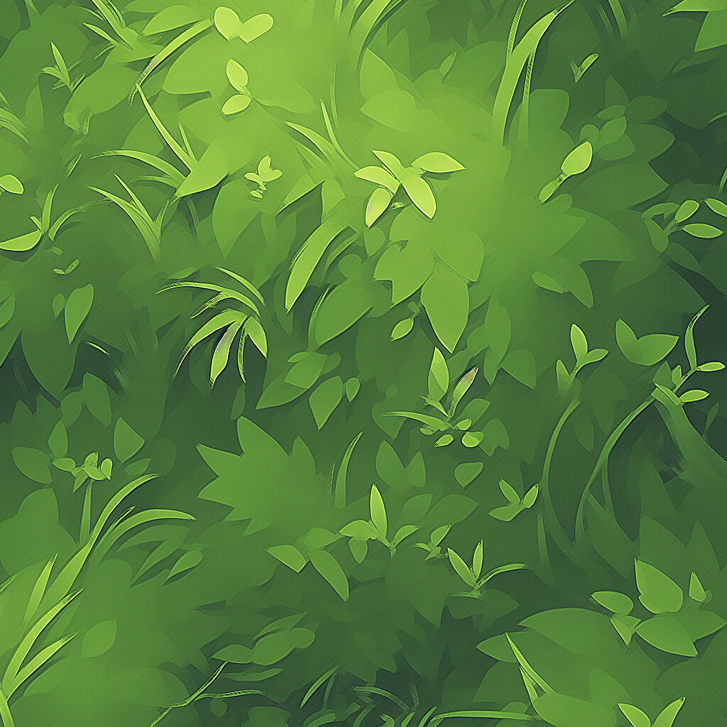 Artstation 29 X Grass Textures Tileable Anime Style Game Assets