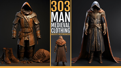 ArtStation - 303 Men's Medieval Clothing Reference Images