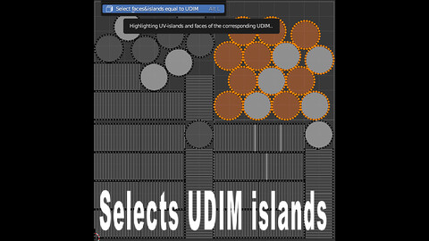 Select UDIM-matching faces&islands
