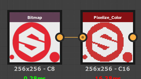 PIXELIZE - Pixel generator for Substance Painter / Designer