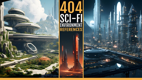 404 SCI-FI Environment References