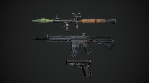 Realistic Weapons Collection