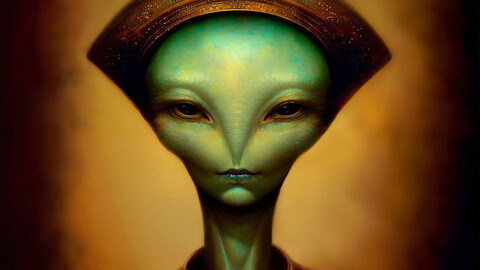 Female Alien Portrait