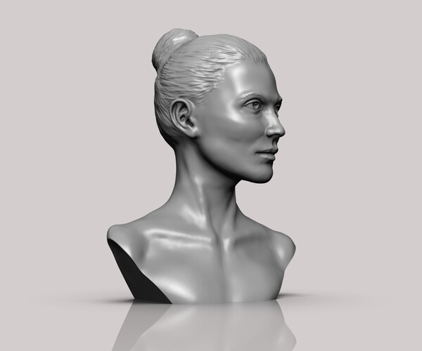 ArtStation - Female stl 3mf 3D print ready figure model | Resources