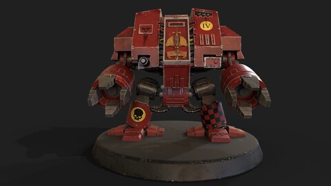 Warhammer 40k Dreadnought - Hellfire / Standard