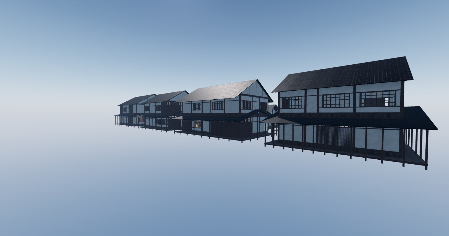 ArtStation - ROBLOX ANIME/JAPANESE STYLE HOUSES