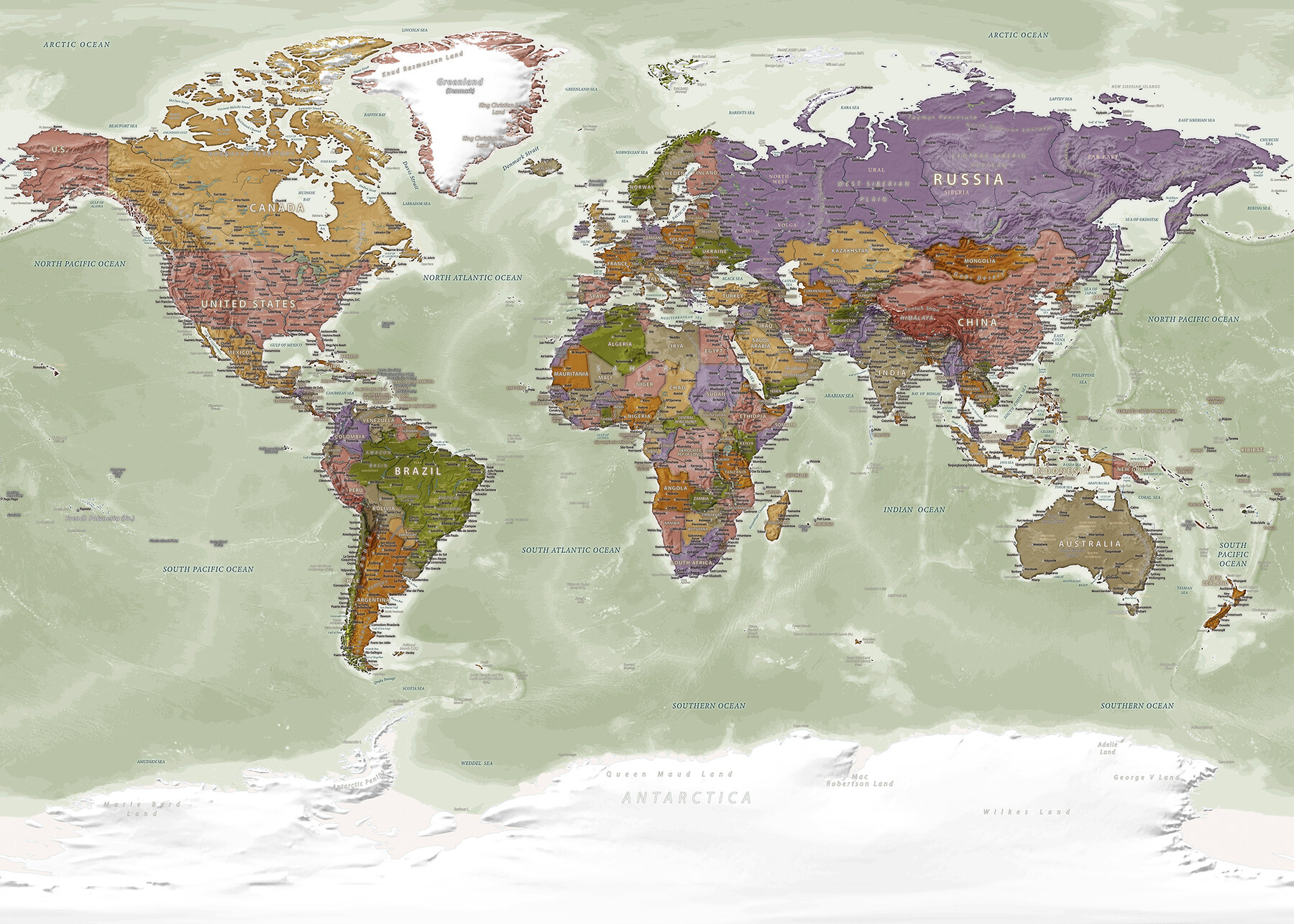 ArtStation - Map of the world