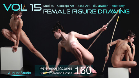 Female Figure Drawing - Vol 15 - Reference Pictures