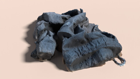 Crumpled Clothes 2: 3D Scan Reference