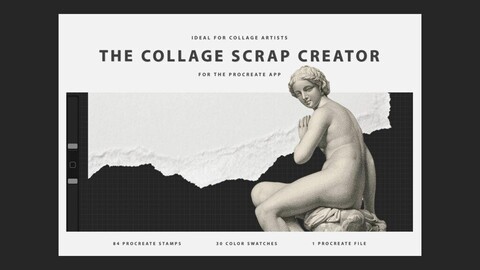 The Procreate Collage Scrap Creator
