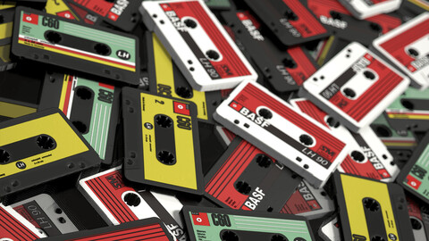 Cassette Tapes in Substance Designer