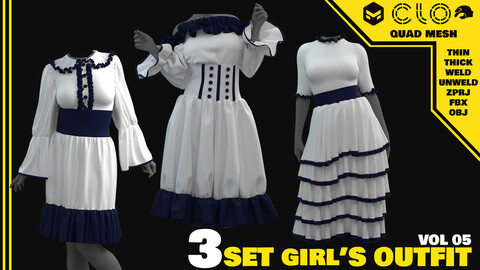 Girl's Outfit SET5