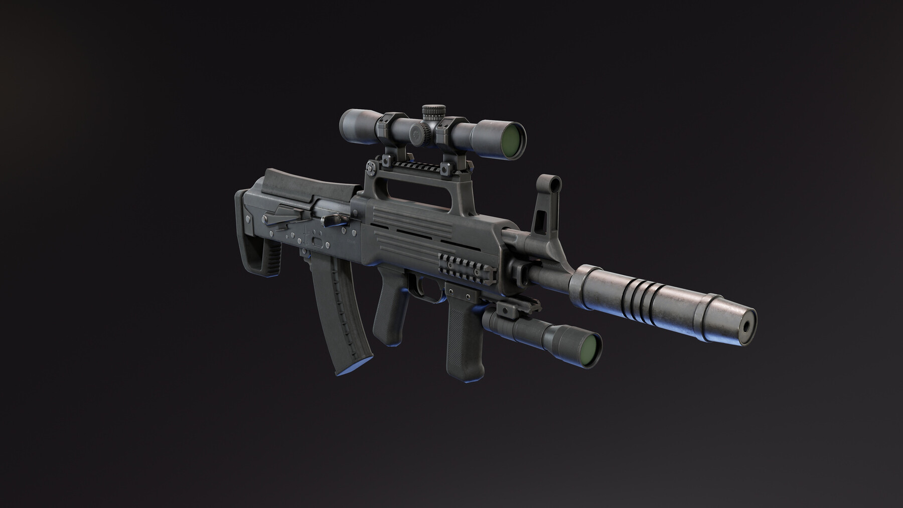 ArtStation - KPA Type 88 Bullpup | Game Assets