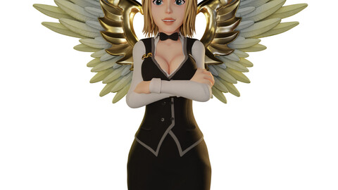 Angel (rigged)