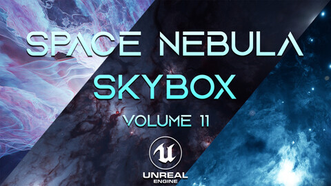 Space Nebula Skyboxes Volume 11 || Unreal Engine Project Included + Blackhole