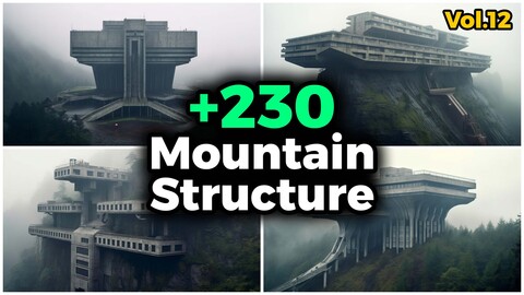 +230 Mountain Structure Concept (4k)