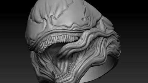 Venom Ring 3D-print model file