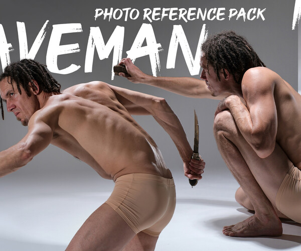 ArtStation - A Caveman- Photo Reference Pack For Artists 383 JPEGs