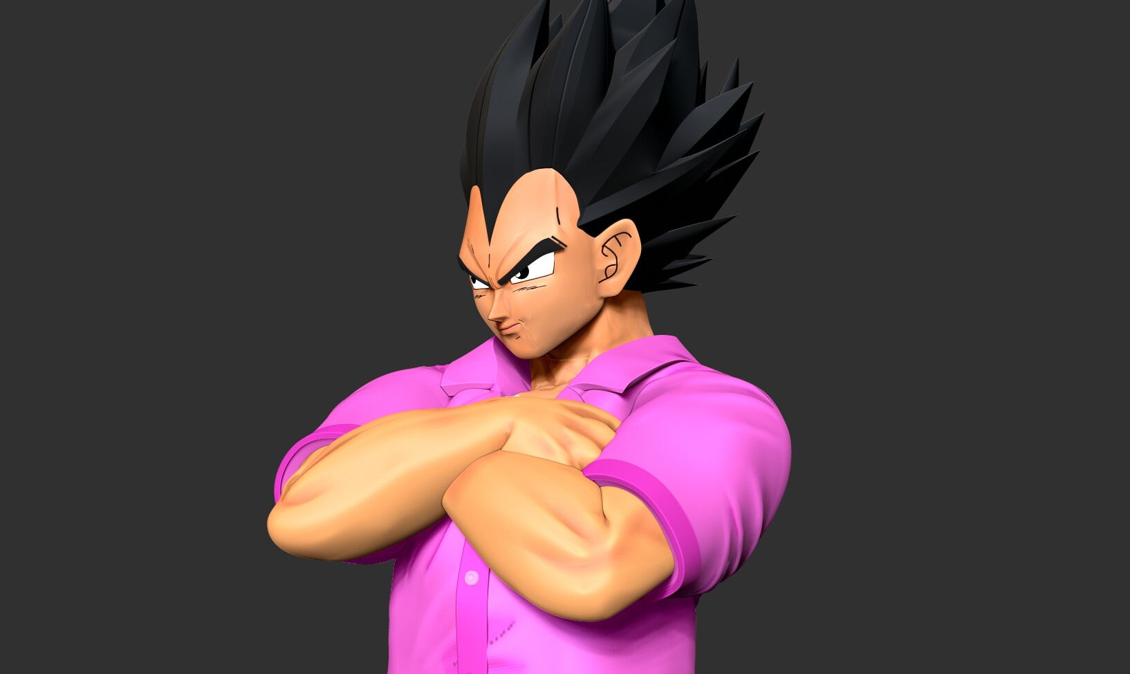 ArtStation - Badman Vegeta - Dragon Ball Fanart | Resources