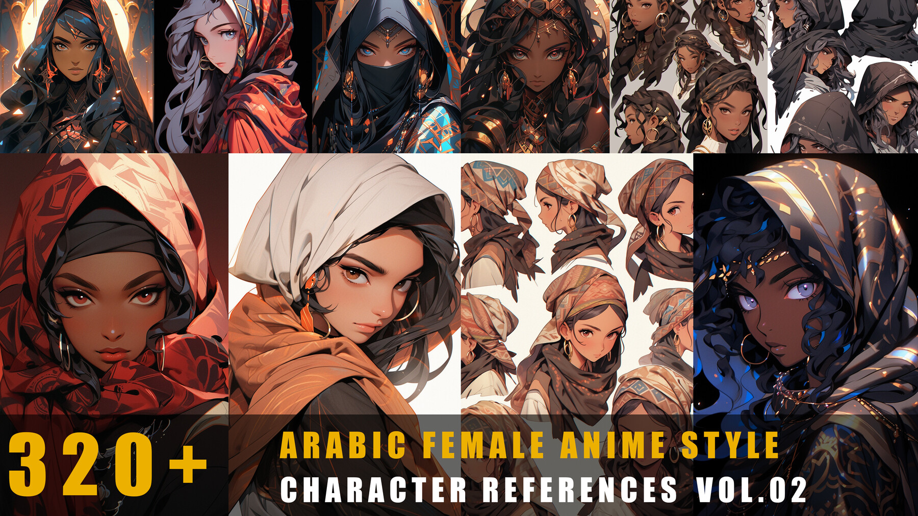 Arabic Woman in Characters - UE Marketplace