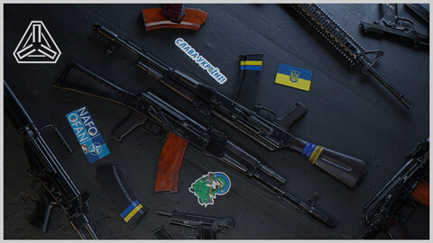 Ukrainian AK-74M & AKS-74M