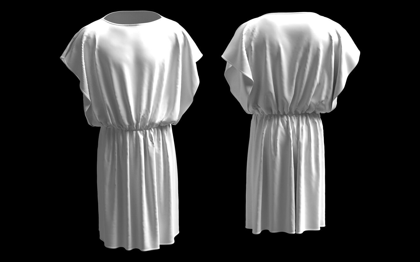 ArtStation - 5 Models Ancient Roman dress (Male / Female)/CLO3D ...