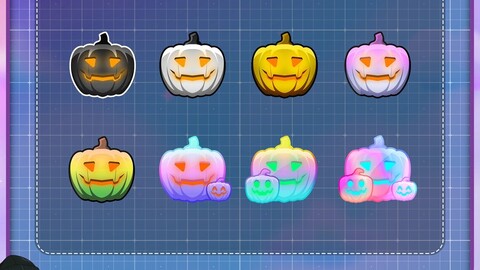 Free Twitch Emote/Badges - Jack O Lantern Badges