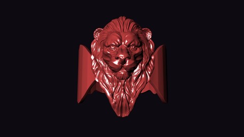 Fierce Designer  Lion Ring Character Prop