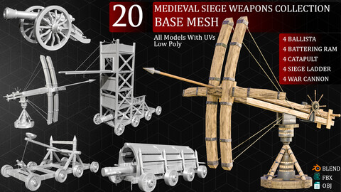 MEDIEVAL SIEGE WEAPONS COLLECTION