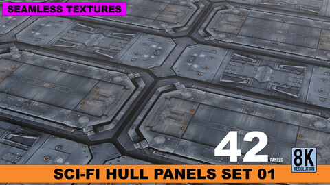 Scifi Hull Panels Set 01