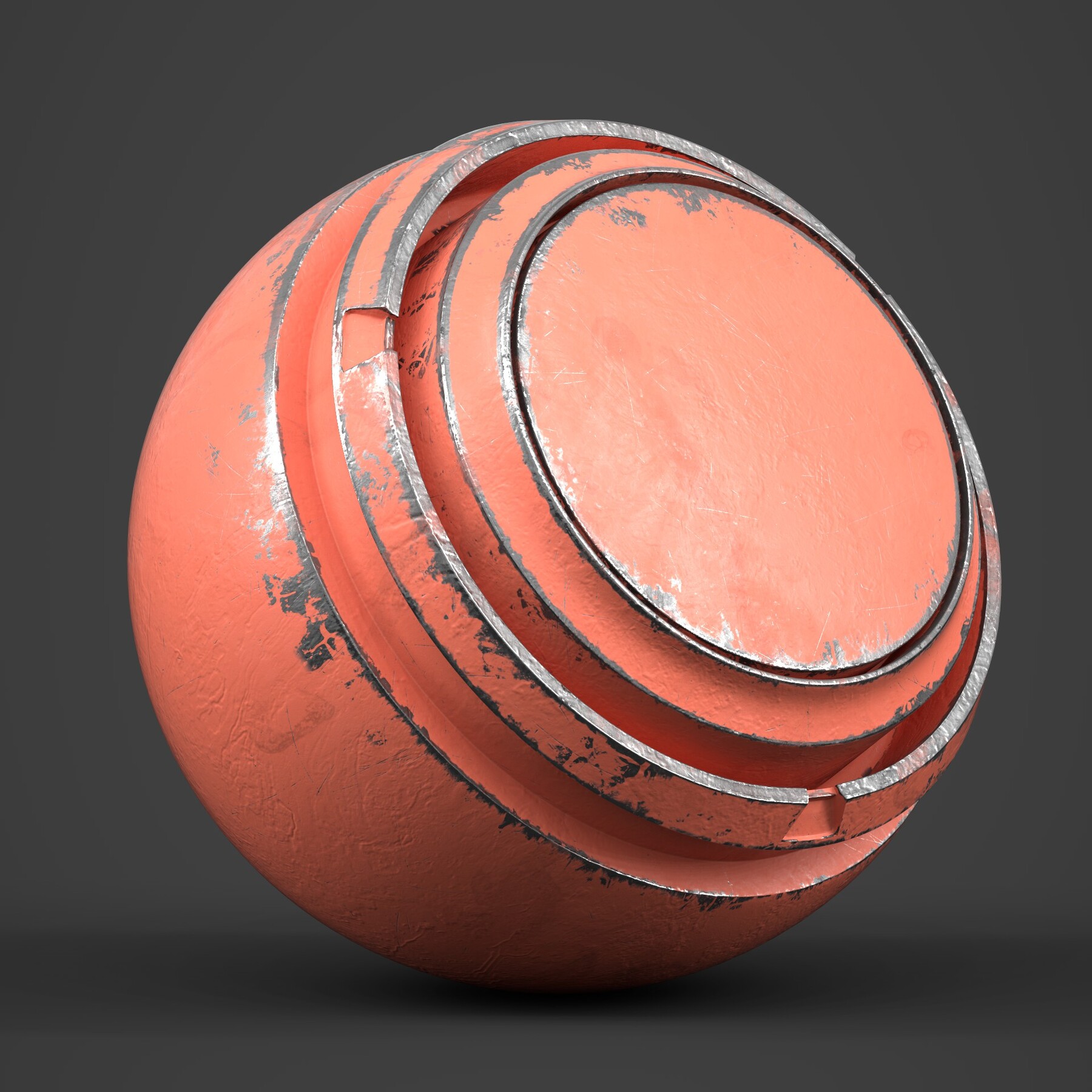 ArtStation - 5 FREE Metal Smart Materials Vol 1. (Substance 3d Painter ...