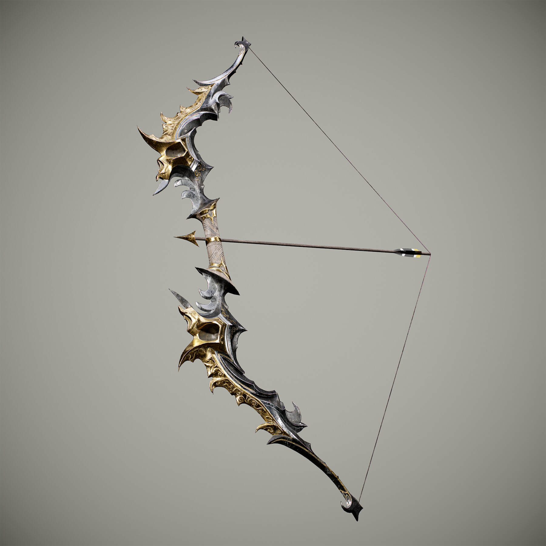 ArtStation - Bow of death | Game Assets