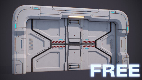 Sci-Fi Kit Free 06 (Door)