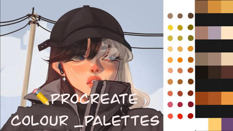 Procreate Colours Palettes