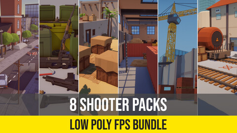 Low Poly FPS Bundle