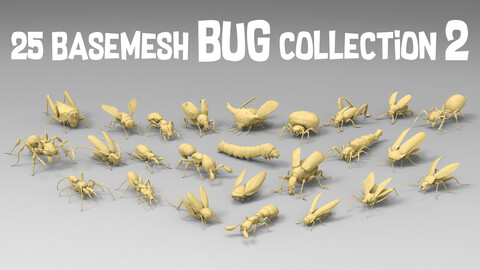 25 basemesh bug collection 2