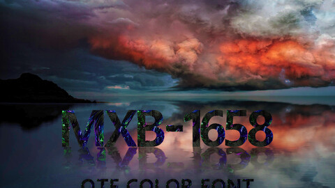 MXB-1658 Font