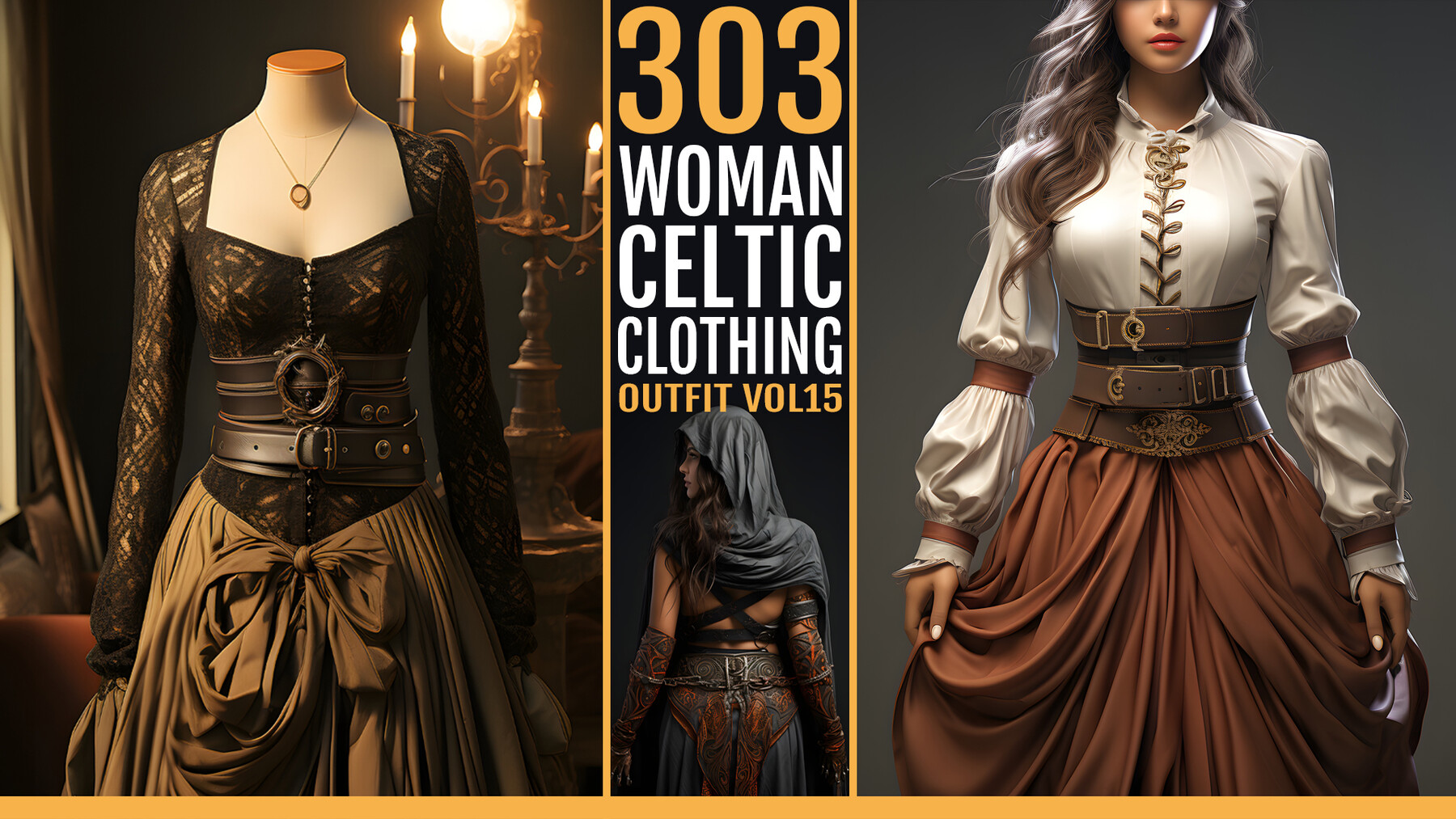 303 Women's Celtic Clothing VOL15