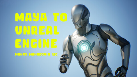 Unreal Engine 5 Mannequin Rig for Maya 2020