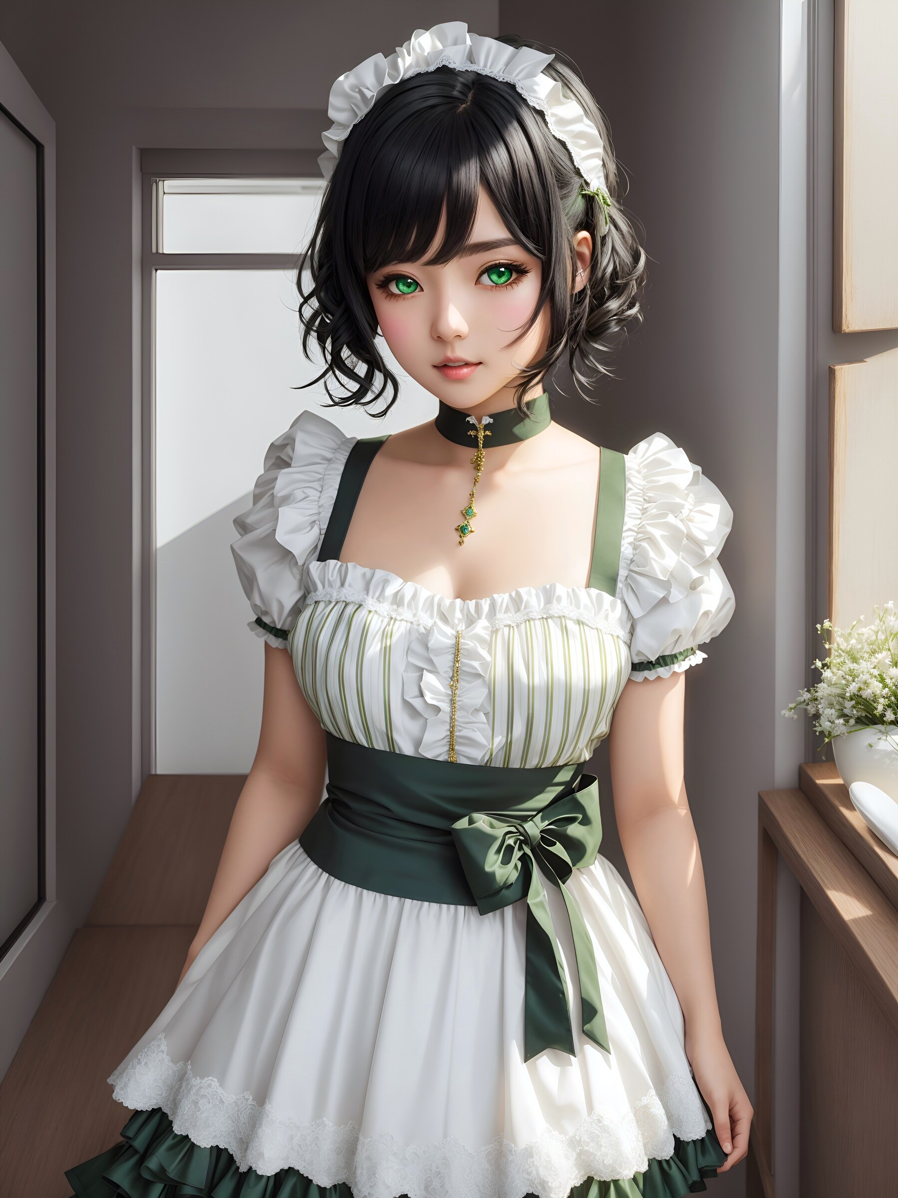 ArtStation - Relaxing Maid | Artworks