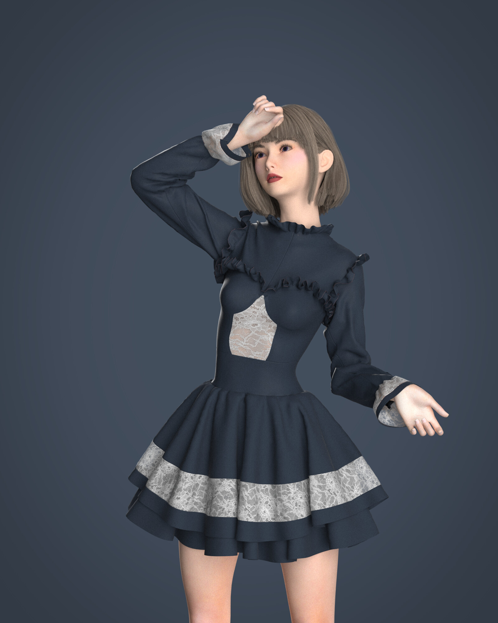 ArtStation - Vintage Dress | Resources