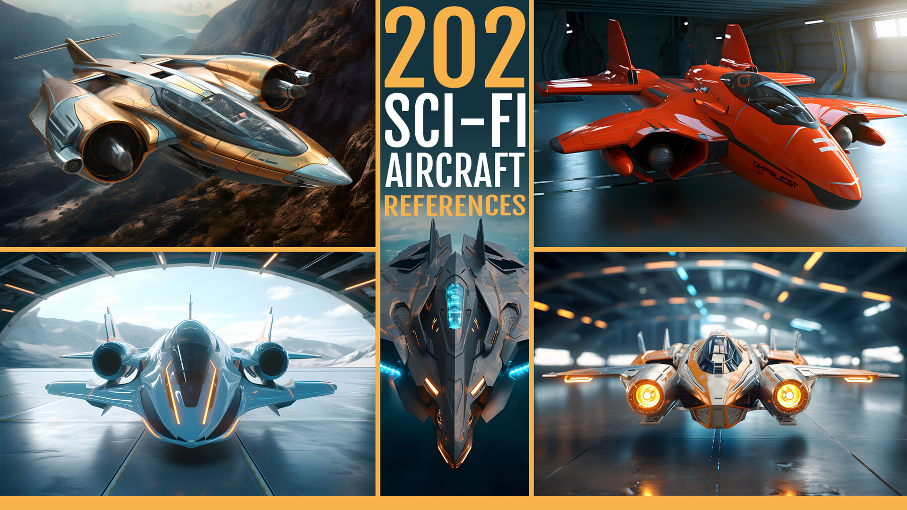 ArtStation - 4000+ SCI-FI MEGA Pack References