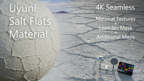 Uyuni Salt Flats Material (Texture Maps)