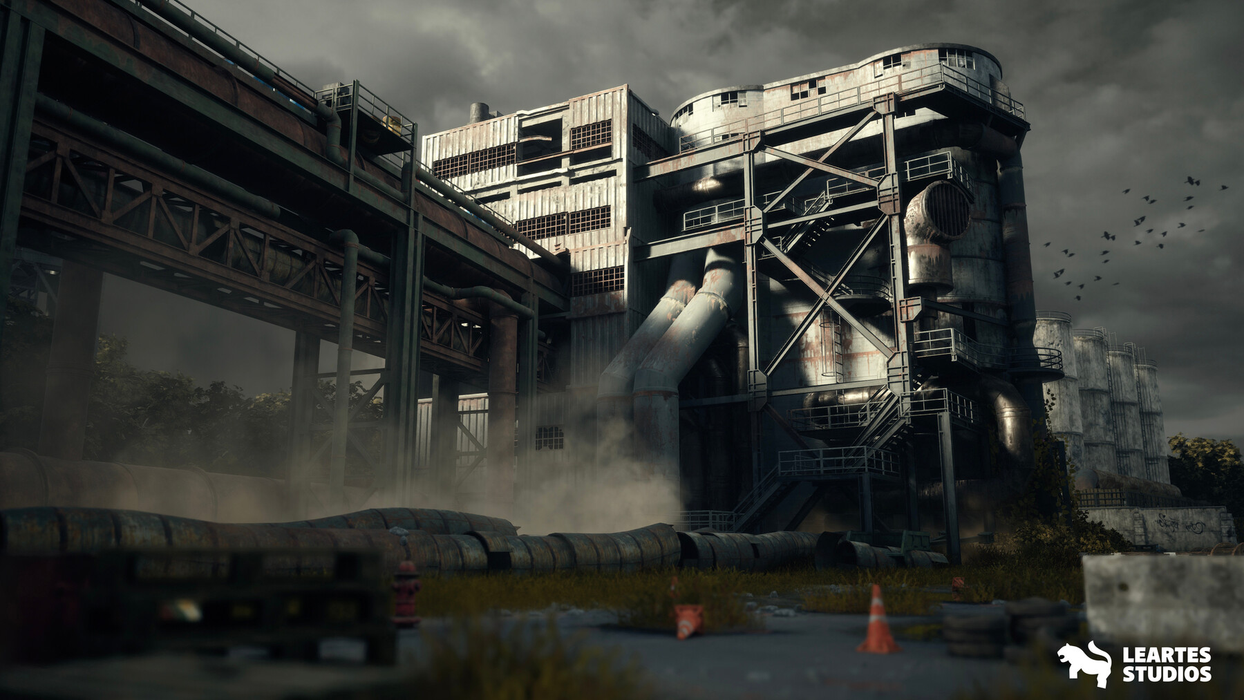 ArtStation - Abandoned Industrial Factory Environment / Unreal Engine 5 ...